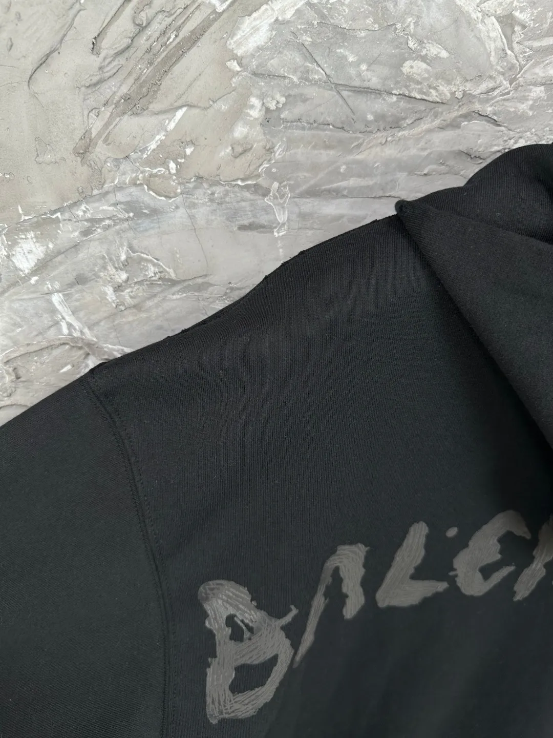 BALENCI*GA Classic LOGO . . . . . . 460g . Same Style -Color：Black -SIZE：Xs S M L 8990#